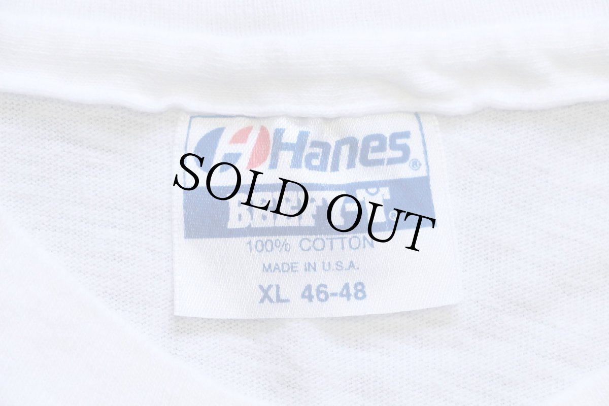 画像5: 90s USA製 Hanes DEALING WITH DEATH Expressions of mourning for friends lost to AIDS アート コットンTシャツ 白 XL (5)