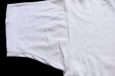 画像7: 80s USA製 McGee's an IRISH PUB 両面プリント コットンTシャツ 白 L (7)