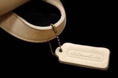 画像5: USA製 COACH オールド コーチ レザー リュックサック アイボリー★9960 (5)
