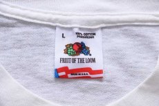 画像5: 80s USA製 McGee's an IRISH PUB 両面プリント コットンTシャツ 白 L (5)