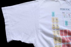 画像6: 90s USA製 Hanes PERIODIC TABLE Of The Elements コットンTシャツ 白 L (6)