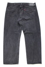 画像3: Levi'sリーバイス 501 ブラック デニムパンツ W42 L30★SDP4495 (3)