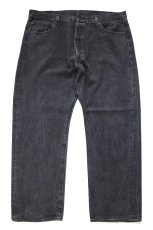 画像2: Levi'sリーバイス 501 ブラック デニムパンツ W42 L30★SDP4495 (2)