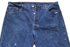 画像4: Levi'sリーバイス 501 ペンキ飛び デニムパンツ W40 L32★SDP4488 (4)