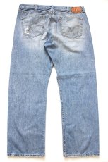 画像3: 00s Levi'sリーバイス 501 USED加工 パッチワーク リペア デニムパンツ W42 L32★SDP4478 (3)