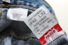 画像6: 00s Levi'sリーバイス 501 USED加工 パッチワーク リペア デニムパンツ W42 L32★SDP4478 (6)