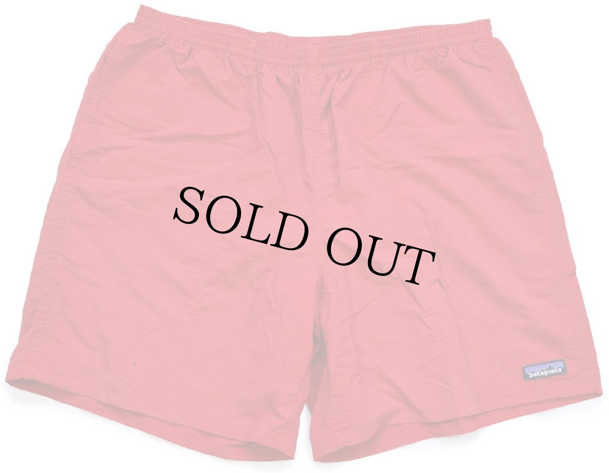 画像1: patagoniaパタゴニア BAGGIES LONGS 7INCH ナイロン バギーズ ロング ショーツ レッド L★24 ショートパンツ (1)