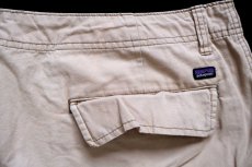 画像5: patagoniaパタゴニア オーガニックコットン カーゴ ショートパンツ ELKH カーキ W38★ショーツ (5)