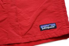画像4: patagoniaパタゴニア BAGGIES LONGS 7INCH ナイロン バギーズ ロング ショーツ レッド L★24 ショートパンツ (4)