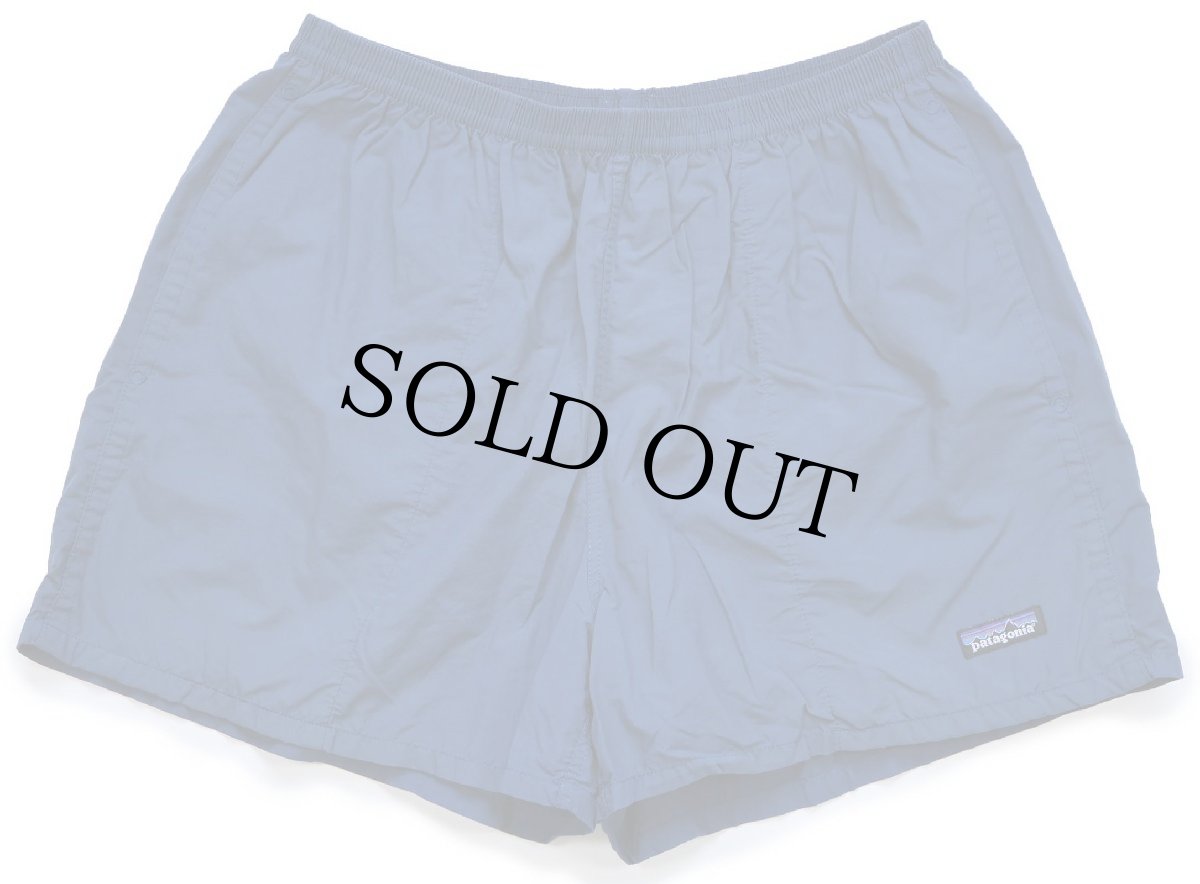 画像1: 00s patagoniaパタゴニア BAGGIES SHORTS ナイロン バギーズショーツ 薄紺 L★20 ショートパンツ (1)