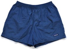 画像1: 00s patagoniaパタゴニア BAGGIES SHORTS ナイロン バギーズショーツ 薄紺 L★20 ショートパンツ (1)