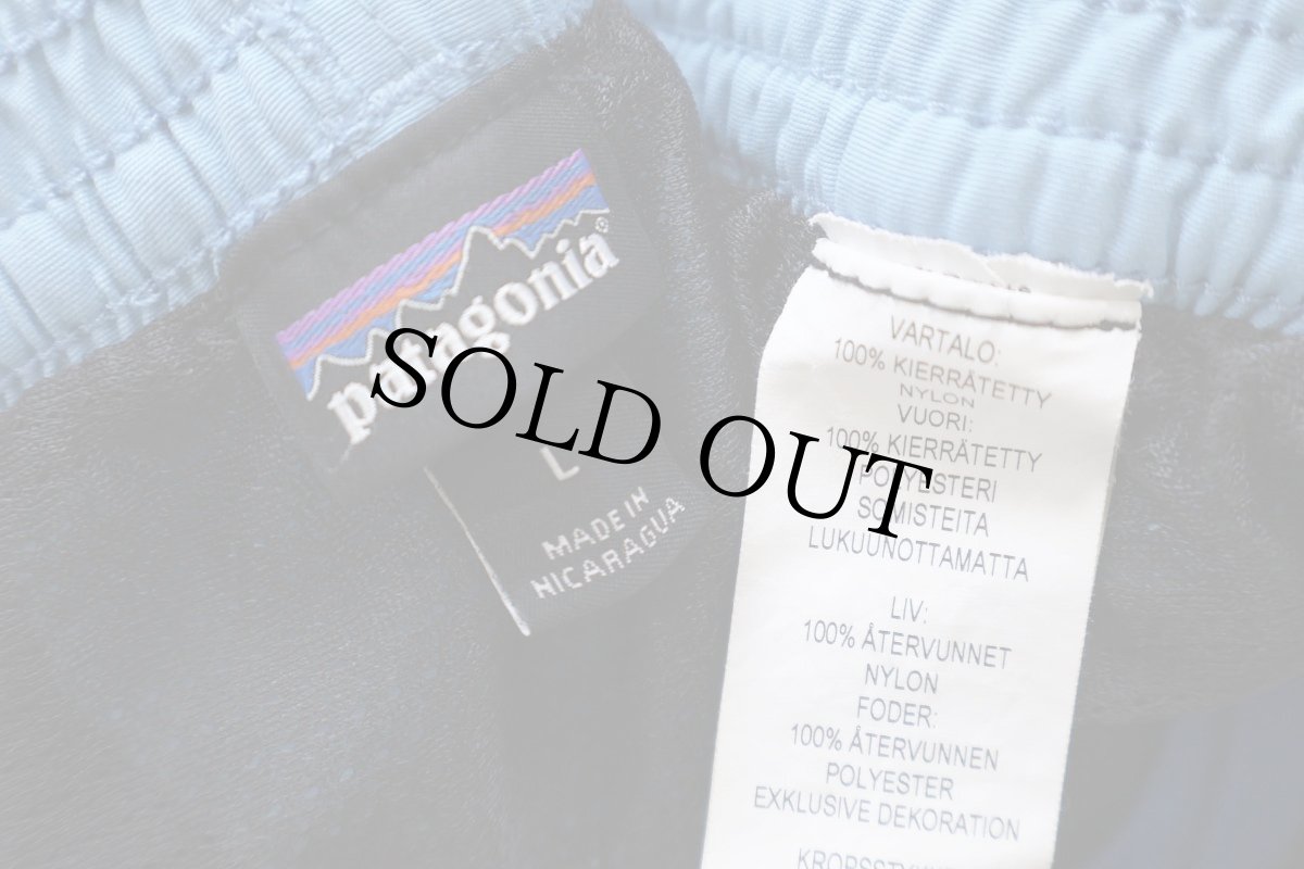 画像5: patagoniaパタゴニア BAGGIES SHORTS ナイロン バギーズショーツ LAGB ライトブルー L★16 ショートパンツ (5)