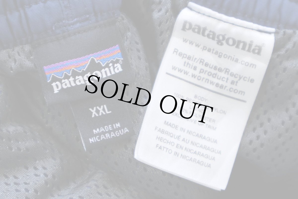 画像4: patagoniaパタゴニア BAGGIES SHORTS ナイロン バギーズショーツ SNBL ストーンブルー XXL★21 特大 ショートパンツ (4)