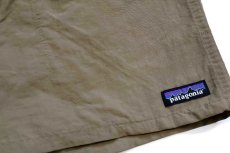 画像4: patagoniaパタゴニア BAGGIES LONGS 7INCH ナイロン バギーズ ロング ショーツ ASHT アッシュタン L★23 ショートパンツ (4)