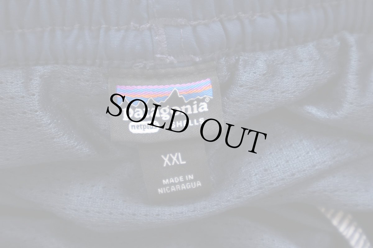 画像4: patagoniaパタゴニア BAGGIES SHORTS ナイロン バギーズショーツ ネイビー XXL★17 特大 ショートパンツ (4)