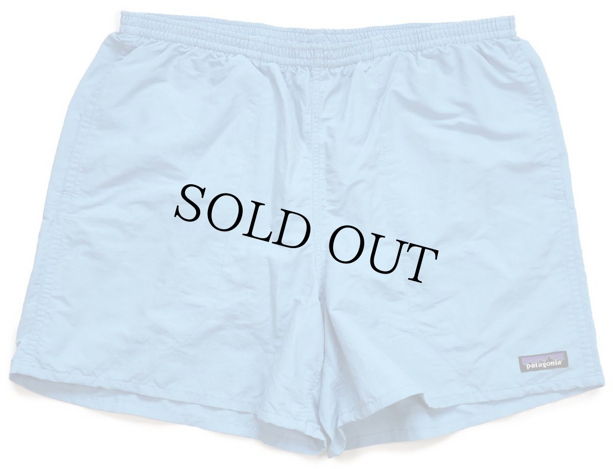 画像1: patagoniaパタゴニア BAGGIES SHORTS ナイロン バギーズショーツ LAGB ライトブルー L★16 ショートパンツ (1)