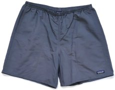 画像1: patagoniaパタゴニア BAGGIES LONGS 7INCH ナイロン バギーズ ロング ショーツ フォージグレー L★22 (1)
