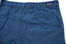 画像4: patagoniaパタゴニア Stand Up Shorts オーガニックコットン スタンドアップ ショーツ 青緑 W35★ショートパンツ (4)