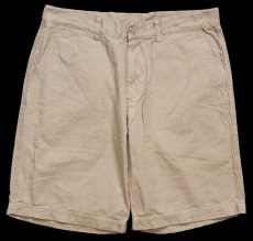 画像1: patagoniaパタゴニア Duck Shorts オーガニックコットン ライトダック地 ショートパンツ RKH レトロカーキ W34★ショーツ (1)