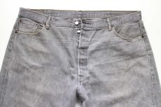 画像4: Levi'sリーバイス 501 先染め グレー デニムパンツ W46 L30★SDP4499 特大 (4)