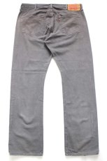 画像3: Levi'sリーバイス 501 後染め カラーデニムパンツ グレー フェード W38 L32★SDP4496 (3)