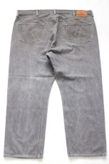 画像3: Levi'sリーバイス 501 先染め グレー デニムパンツ W46 L30★SDP4499 特大 (3)