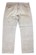 画像2: Levi'sリーバイス 501 CONE DENIM WHITE OAK カラーデニムパンツ カーキ W42★SDP4500 (2)
