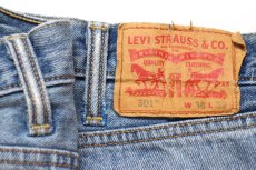 画像5: Levi'sリーバイス 501 USED加工 デニムパンツ W38 L32★SDP4503 (5)