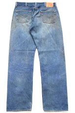 画像3: Levi'sリーバイス 501 ダメージ&汚れ デニムパンツ ヒゲ W38★SDP4524 (3)