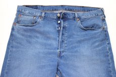 画像4: Levi'sリーバイス 501 USED加工 ストレッチ デニムパンツ W38 L32★SDP4517 (4)