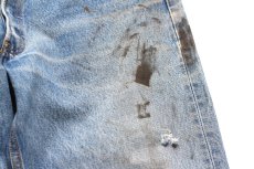 画像8: Levi'sリーバイス 501 ダメージ&汚れ デニムパンツ ヒゲ W38★SDP4523 (8)
