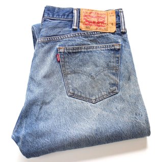 60s LEVI'Sリーバイス 501 BIGE ダメージ デニムパンツ w38