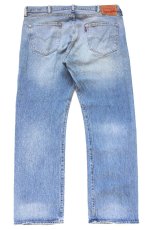 画像3: Levi'sリーバイス 501 USED加工 ストレッチ デニムパンツ W38 L30★SDP4518 (3)