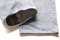 画像6: Levi'sリーバイス 501 ブリーチ 先染め グレー デニムパンツ W44 L32★SDP4498 特大 (6)
