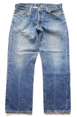 画像2: 00s Levi'sリーバイス 501 ダメージ デニムパンツ ヒゲ W38 L30★SDP4522 (2)