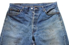 画像4: 00s Levi'sリーバイス 501 ペンキ飛び&汚れ デニムパンツ W40★SDP4535 (4)