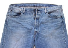 画像4: Levi'sリーバイス 501 USED加工 ストレッチ デニムパンツ W38 L30★SDP4518 (4)