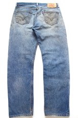 画像3: 00s Levi'sリーバイス 501 ペンキ飛び&ダメージ デニムパンツ ヒゲ W38★SDP4533 (3)
