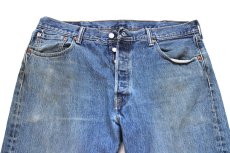 画像4: Levi'sリーバイス 501 ペンキ飛び デニムパンツ W38 L32★SDP4514  (4)