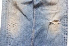 画像7: Levi'sリーバイス 501 ダメージ&汚れ デニムパンツ ヒゲ W38★SDP4523 (7)