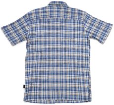 画像2: patagoniaパタゴニア A/C Shirts チェック 半袖 オーガニックコットン ガーゼシャツ FWSB M (2)