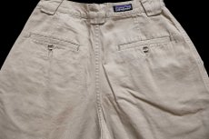 画像4: 90s patagoniaパタゴニア ツータック コットン ショートパンツ ベージュ 8★ショーツ (4)