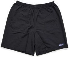 画像1: patagoniaパタゴニア BAGGIES LONGS 7INCH ナイロン バギーズ ロング ショーツ BLK ブラック M★01 ショートパンツ (1)