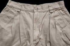 画像3: 90s patagoniaパタゴニア ツータック コットン ショートパンツ ベージュ 8★ショーツ (3)