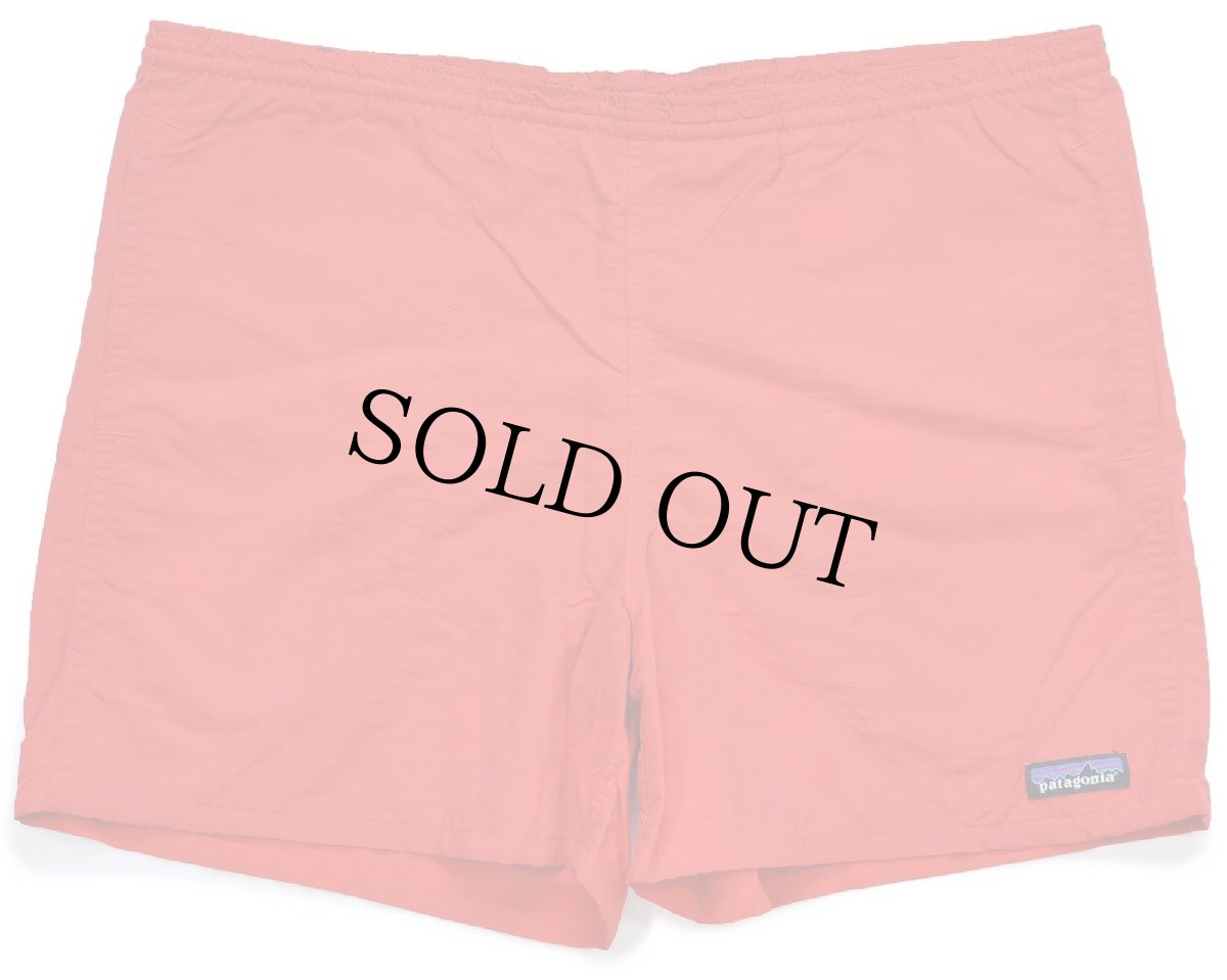 画像1: patagoniaパタゴニア BAGGIES SHORTS ナイロン バギーズショーツ THR レッド S★26 ショートパンツ (1)