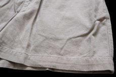 画像5: 90s patagoniaパタゴニア ツータック オーガニックコットン ショートパンツ ベージュ 12★ショーツ (5)
