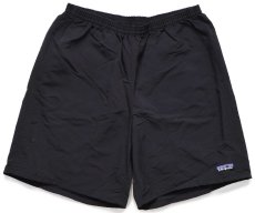 画像1: patagoniaパタゴニア BAGGIES LONGS 7INCH ナイロン バギーズ ロング ショーツ ブラック M★02 ショートパンツ (1)