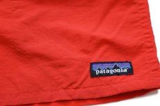画像4: patagoniaパタゴニア BAGGIES SHORTS ナイロン バギーズショーツ THR レッド S★26 ショートパンツ (4)