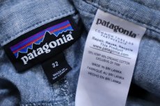 画像5: patagoniaパタゴニア Back Step Shorts ヘンプ×オーガニックコットン ショートパンツ シャンブレー ブルー W32★C ショーツ (5)