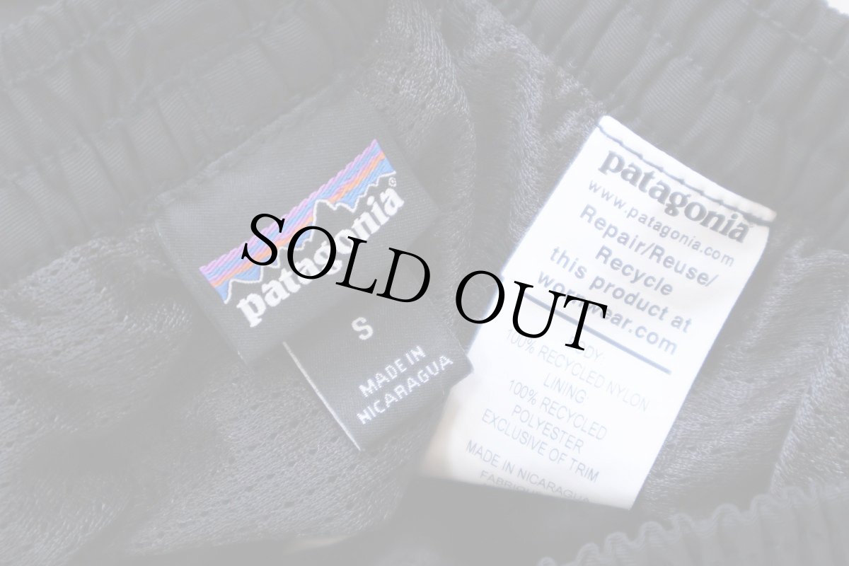 画像5: patagoniaパタゴニア BAGGIES LONGS 7INCH ナイロン バギーズ ロング ショーツ BLK ブラック S★03 ショートパンツ (5)